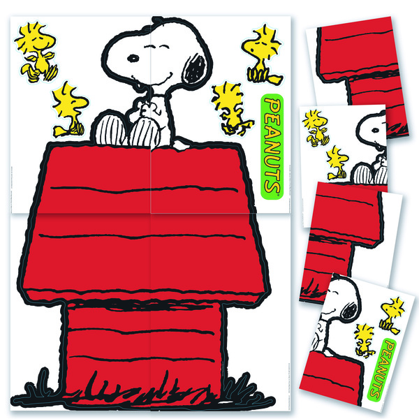 Eureka Giant Character Snoopy and Dog House Bulletin Board Set 847611